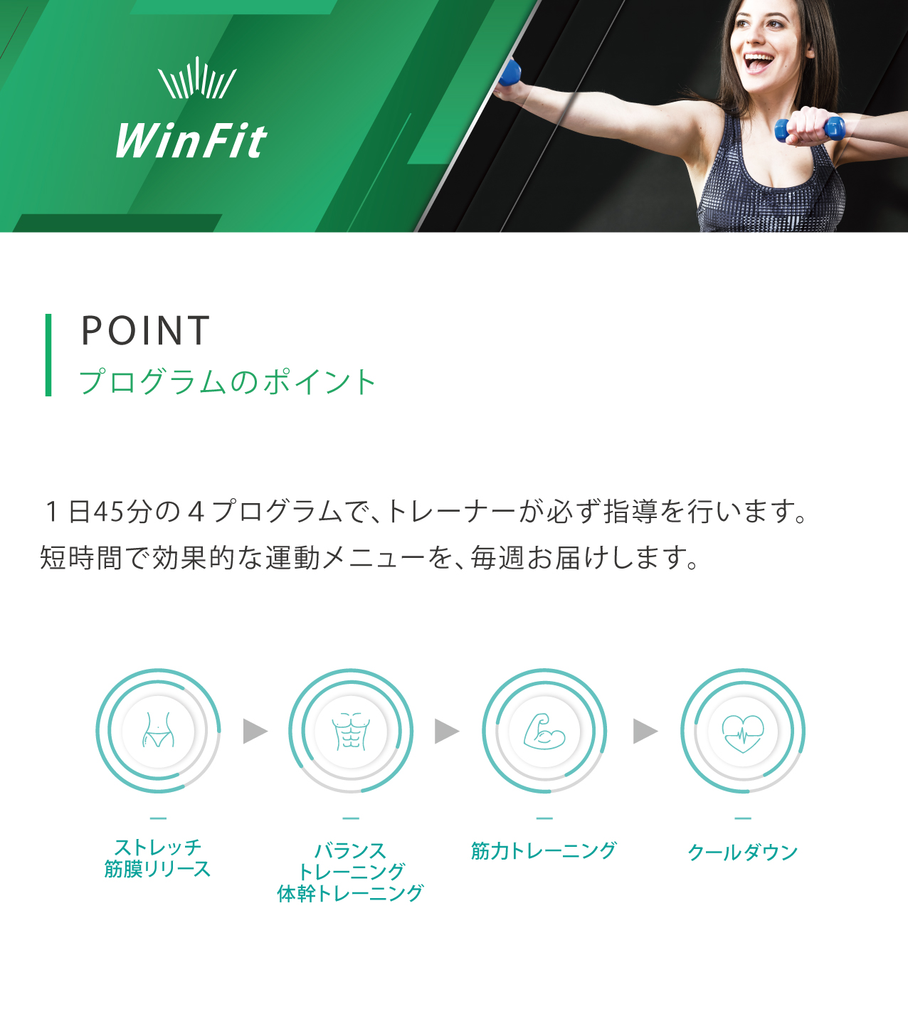 winfit/トレーニング プログラム
